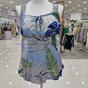 [비비안]레이온 혼방 야자수 캡나시  상의 EZ1710_SH