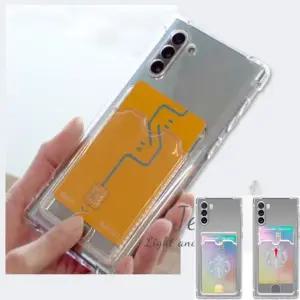 풀커버 카드 수납 에어 쿠션 투명 젤리케이스 S26 A17 아이폰17 S25FE A36 M16 G34 A16 A55 A15 A35 A25