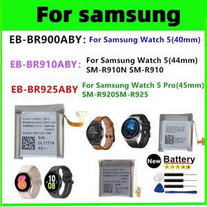 새 교체 배터리 EB-BR900ABY EB-BR910ABY EB-BR925ABY 삼성 갤럭시 워치5 40MM 44MM 워치 5 프로 45MM 배터
