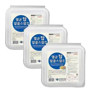 멸균탑 알콜스왑 에이 벌크 400매x3개 멸균 알콜솜