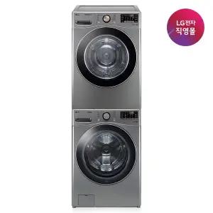 [LG][LG전자 직영] LG 트롬 세트모델 F21VDSKR+RH18VTLN (드럼세탁기+건조기)