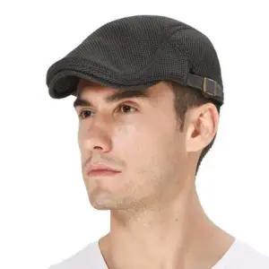 [알티피아]중년 헌팅캡 메쉬 여름 어르신 망사 남성 베레모 모자
