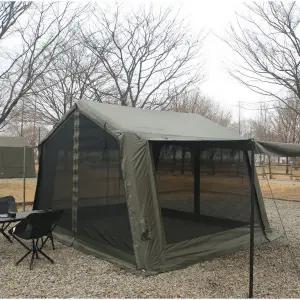 오투라이프 캠핑 에어노크 10.0 소품 부품 M 정면 스킨도어