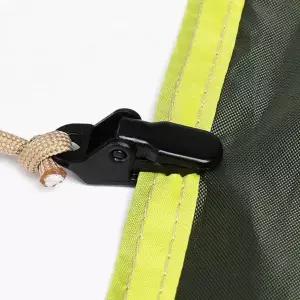 캠핑 텐트 고정 클립 악어형 집게 소형