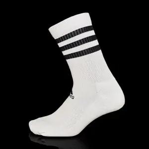 아디다스 삼선 쿠션 크루 삭스 화이트 FH6628 데일리 남녀공용