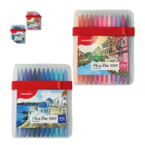 국내산 모나미 프러스펜 3000 48색 세트