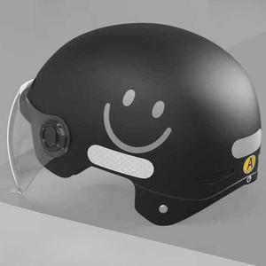 오토바이여름헬멧 초경량 반모헬멧 여름용 자외선차단 헬멧 바이크 짧은 그레이