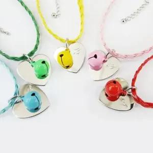 [JED] 목줄 팬던트 강아지 목걸이 1P 매시 하트방울 반려견