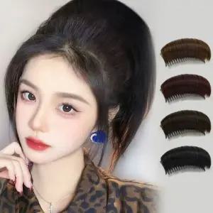 빗핀형 미니 부분 가발 1P 헤어 정수리 볼륨 머리핀 부분가발 빗핀형가발