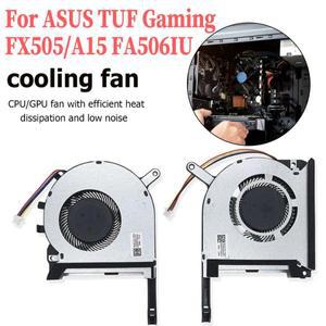 Asus TUF Gng FX506 용 ASUS 게임 FX505/A15 FA506IU 노트북 CPU GPU 냉각 쿨러 팬