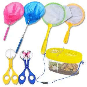 개구리 사마귀 지네 달팽이 키우기 채집 가위 채집망 사육장 땅강아지 콩벌레 소라게