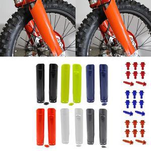 모토크로스 액세서리  프론트 포크 가드 커버 업소버 보호대 KTM SX Husqvarna 85-500 호환