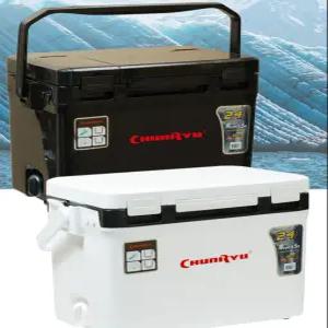 천류 아이스 쿨러 24리터 아이스박스 쿨백 낚시쿨러 블랙