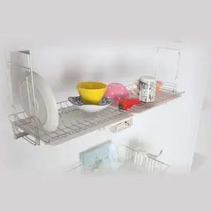 견고한 마무리 세련된 슬라이드 씽크선반 800 싱크대선반 씽크대교체 주방정리선반 주방정리용품