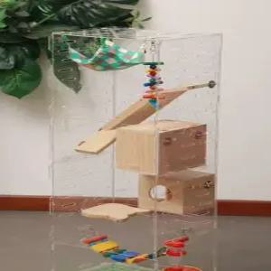 피그미 사육장 슈가글라이더 케이지 다람쥐 하우스 직사각형 소형 미니펫 우리