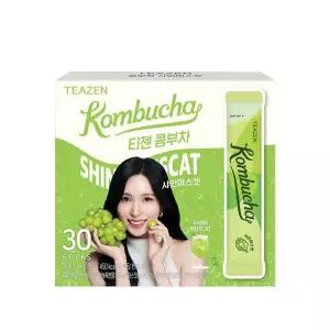 티젠 콤부차 샤인머스캣 30스틱입 대용량팩