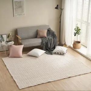 [르헤브] 깅엄체크 시어서커 카페트 (대형)