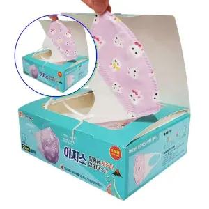 쌍문상회 지금 필요한 이지스 일회용 캐릭터 입체 마스크 25매 아동용 토끼