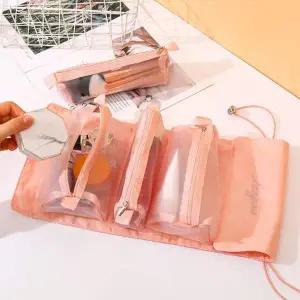 WL 여행용 화장품 메이크업 수납 정리 롤 가방 파우치