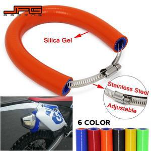 오토바이 배기구 보호 커버 가드 열 차단 KTM EXC SX 250 용