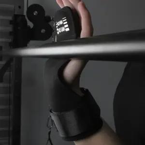 헬스 손목 보호 스트랩 웨이트 보조 운동밴드 블랙 MYJ8+8HES