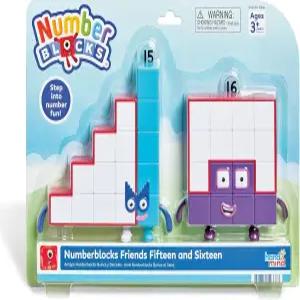 핸드투마인드 넘버블록 프렌즈 15와 16 피규어 세트