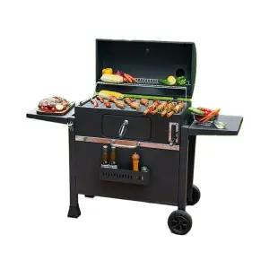 숯불그릴 화로대 온도조절 가정용 대형 정원용 바베큐 고기구이 펜션 캠핑