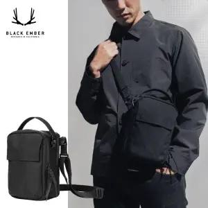 [블랙엠버] KOMPAK 크로스바디백 / 콤팍 크로스백 직장인 학생 해외 여행 도난방지 가방