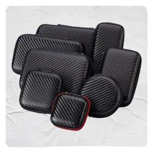 [에이치플러스몰]WL 단단한 이어폰 소품 미니 액세서리 하드 보관 파우치