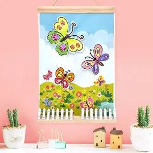 컬러링 GPW781C8 입체 나비 족자 만들기(4인묶음포장)