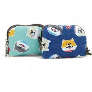 [에이치플러스몰]WL 일본여행 필수템 시바 캐릭터 동전지갑 미니 파우치