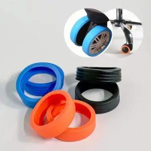 [에이치플러스몰]WL 여행 캐리어 소음방지 게이밍의자 사무실의자 실리콘 바퀴커버