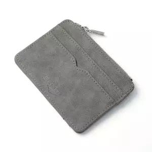 TBZ 그레이 인조가죽 슬림수납 카드지갑 어린이지갑