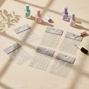 네일 스텐실스티커 스톤 파츠 가이드라인스티커 네일스텐실