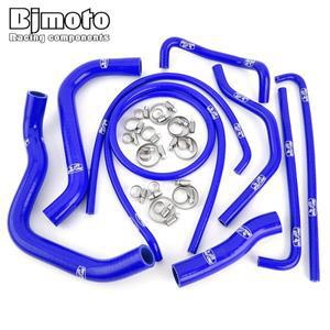 실리콘 라디에이터 냉각수 호스 키트 수냉식 파이프 튜브 스즈키 호환 GSX-S750/Z Z 2017- 용