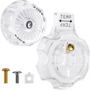 MXT11 온도 및 부피 손잡이 교체 믹스테 욕조 샤워 노브 아크릴 조절 뜨거운 냉온 제어 1부 세트