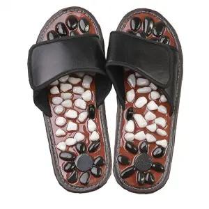 자갈 돌기 발바닥 지압 마사지 실내 슬리퍼 사무실 가정 건강 관리 혈액 순환