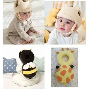 신상입고 콩 아기헬멧 양 머리쿵 무당벌레 방지 아기머리보호대 오가닉 꿀벌 기린