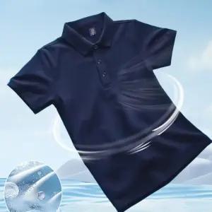 남여공용 모던 카라 데일리 반팔티 기본 무지 티셔츠 남성 여성 커플 골프 운동 반팔티