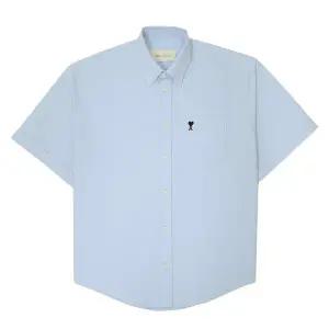 아미 스몰 하트 로고 남성 반팔 셔츠 HSH823 CO0031 450