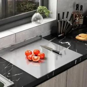 싱크대 상판도마 스테인리스 도마 스텐 싱크대 상판 60cm