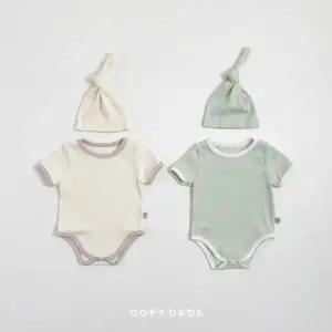 [보리보리/오뜨베베](bebe)프렌치아일렛슈트set(슈트+꼭지모자)