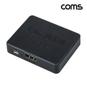 TBZ Coms HDMI 분배기 1대2 미니 4K 30Hz UHD USB 전원 TB745