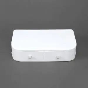 TBZ 높이조절 4단 화이트 모니터받침대 미니모니터받침대