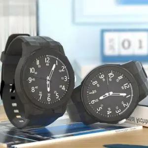 스포츠 손목 시계 저소음 손목 시계 방수 수능 학생 시험 아날로그