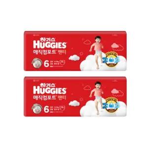 하기스 2024 매직컴포트 (팬티형) 6단계 (공용) 36매 2팩