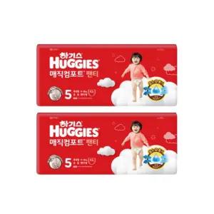 하기스 2024 매직컴포트 (팬티형) 5단계 (공용) 42매 2팩