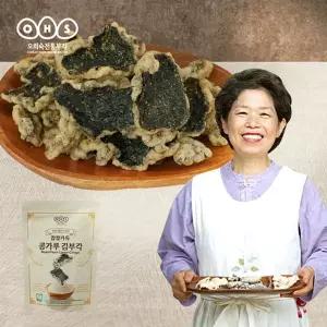 [오희숙전통부각] 명인찹쌀콩가루김부각80g 3팩 총 240g[35085197]