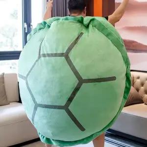 거북이등껍질쿠션 대 싸 베게 착용가능 등딱지 선물