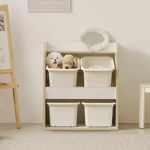 나무뜰 라온 700 정리함 아기 장난감정리 어린이 교구장 바구니 포함 OWF169C